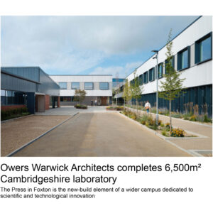 The Press Foxton by OWA in Architects Journal