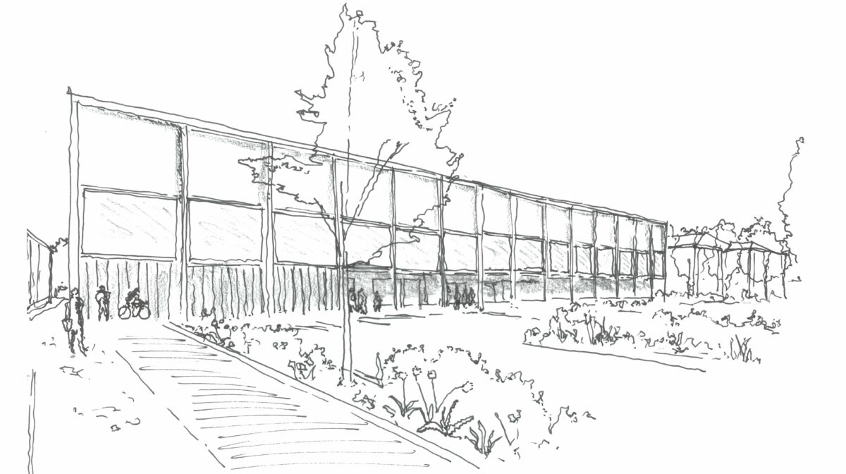 Inventa by Owers Warwick Architects External Sketch