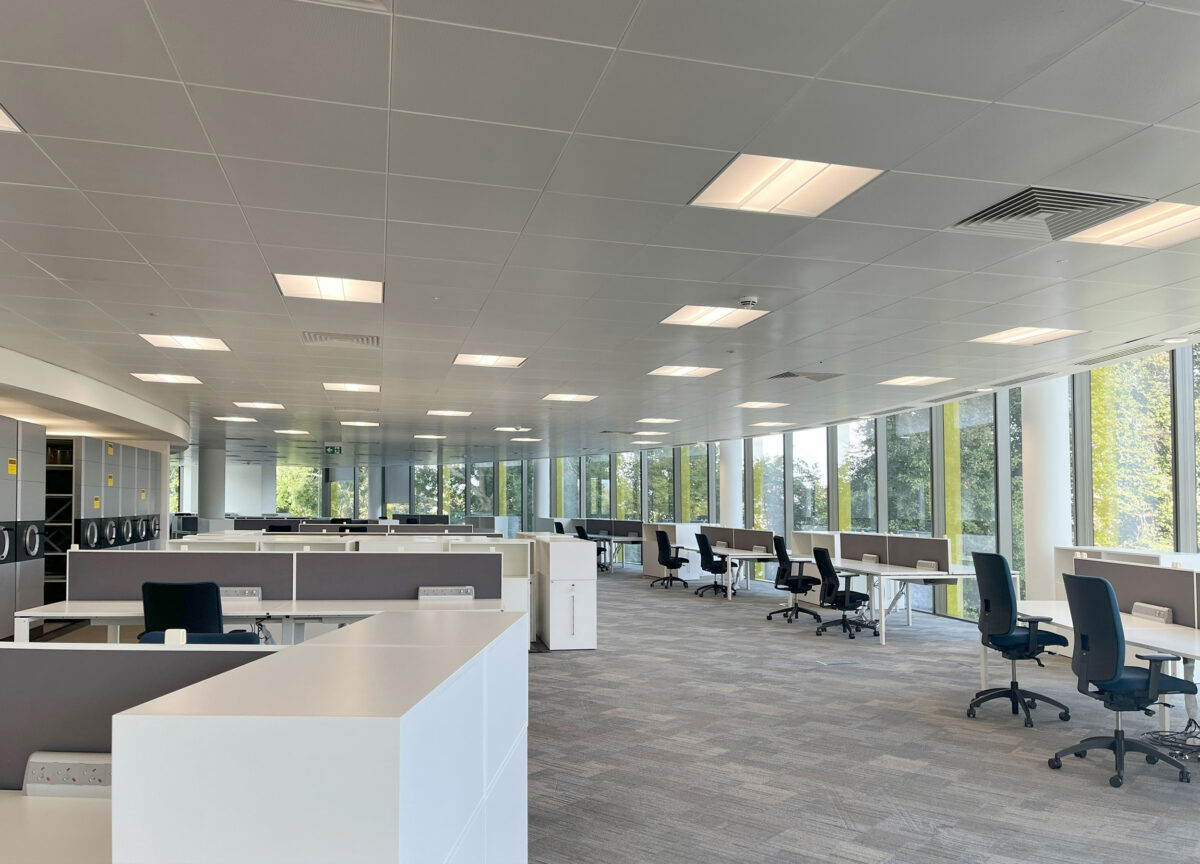 Savills Botanic House Office Fitout OWA